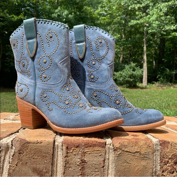 Frye Shoes - Frye Studded Boots NWOT